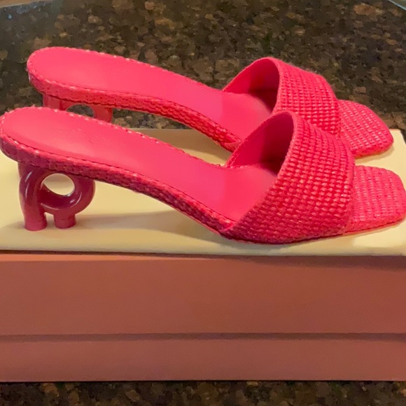 cult gaia Shoes - Cult Gaia Cora Sandal Qajar Rose, Size 6.5